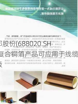 方邦股份(688020.SH)：复合铜箔产品可应用于线缆屏蔽