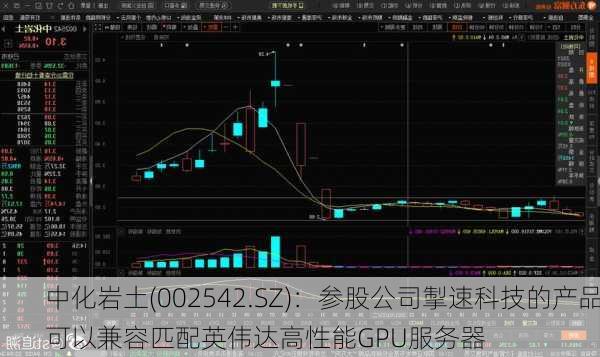 中化岩土(002542.SZ)：参股公司掣速科技的产品可以兼容匹配英伟达高性能GPU服务器