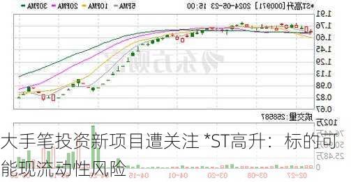 大手笔投资新项目遭关注 *ST高升：标的可能现流动性风险