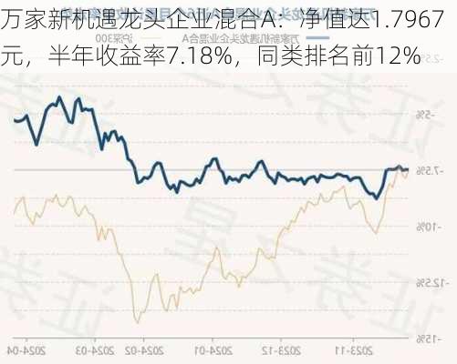 万家新机遇龙头企业混合A：净值达1.7967元，半年收益率7.18%，同类排名前12%