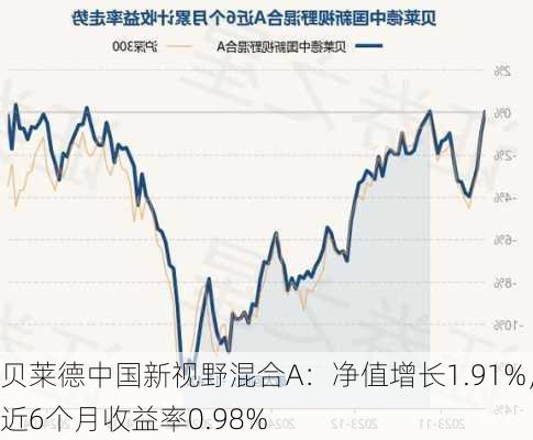 贝莱德中国新视野混合A：净值增长1.91%，近6个月收益率0.98%