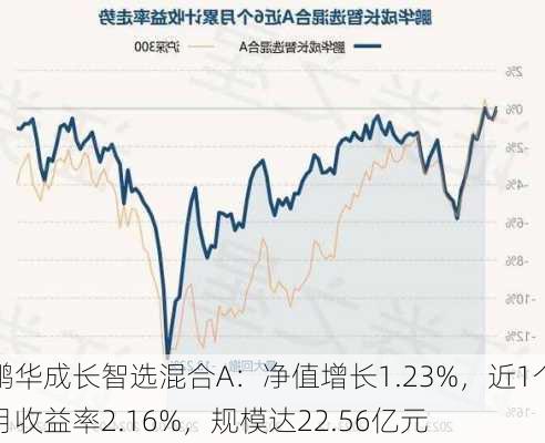 鹏华成长智选混合A：净值增长1.23%，近1个月收益率2.16%，规模达22.56亿元