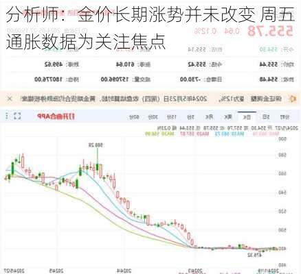 分析师：金价长期涨势并未改变 周五通胀数据为关注焦点