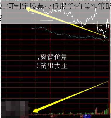 如何制定股票拉低股价的操作策略？