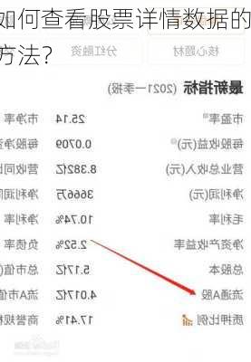 如何查看股票详情数据的方法？