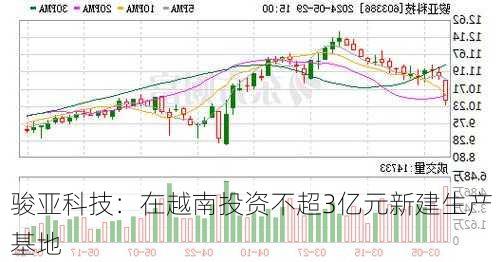 骏亚科技：在越南投资不超3亿元新建生产基地