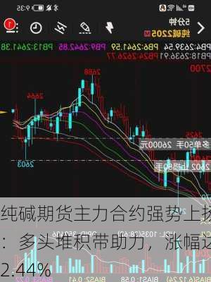 纯碱期货主力合约强势上扬：多头堆积带助力，涨幅达2.44%