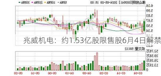 兆威机电：约1.53亿股限售股6月4日解禁