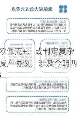 欧佩克+：或制定复杂减产协议，涉及今明两年