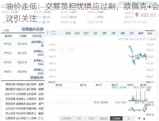 油价走低：交易员担忧供应过剩，欧佩克+会议引关注