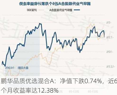 鹏华品质优选混合A：净值下跌0.74%，近6个月收益率达12.38%