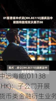 中远海能(01138.HK)：子公司开展货币类金融衍生业务