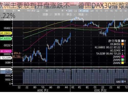 欧洲主要股指开盘涨跌不一 德国DAX30指数跌0.22%