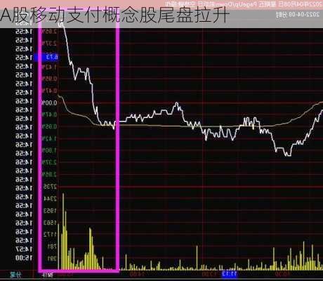 A股移动支付概念股尾盘拉升