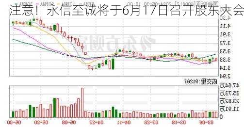 注意！永信至诚将于6月17日召开股东大会