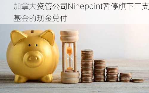 加拿大资管公司Ninepoint暂停旗下三支基金的现金兑付