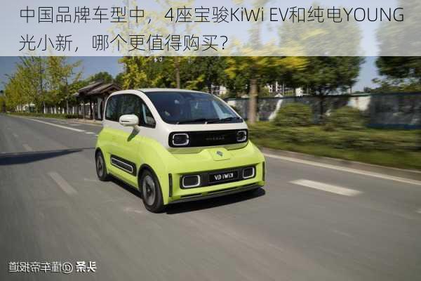 中国品牌车型中，4座宝骏KiWi EV和纯电YOUNG光小新，哪个更值得购买？