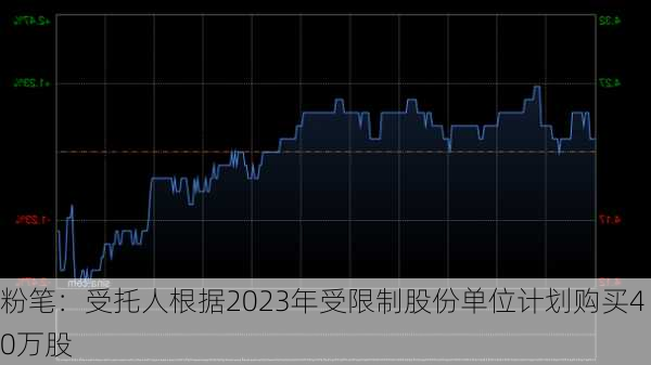 粉笔：受托人根据2023年受限制股份单位计划购买40万股