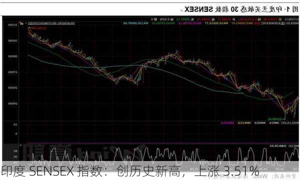 印度 SENSEX 指数：创历史新高，上涨 3.51%