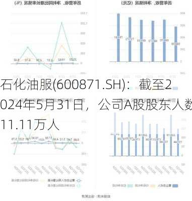 石化油服(600871.SH)：截至2024年5月31日，公司A股股东人数是11.11万人