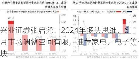 兴业证券张启尧：2024年多头思维，6月市场调整空间有限，推荐家电、电子等板块