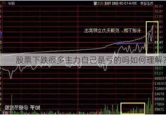 股票下跌很多主力自己是亏的吗如何理解？