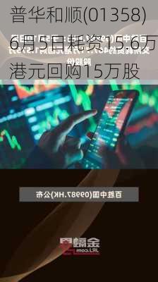 普华和顺(01358)6月5日耗资15.6万港元回购15万股