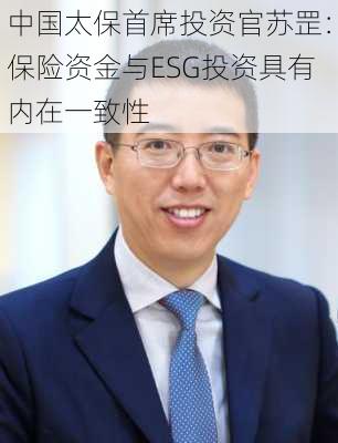 中国太保首席投资官苏罡：保险资金与ESG投资具有内在一致性