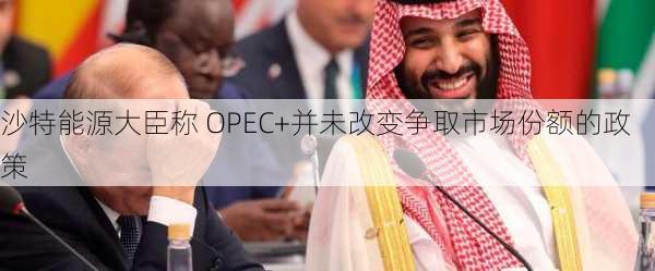 沙特能源大臣称 OPEC+并未改变争取市场份额的政策