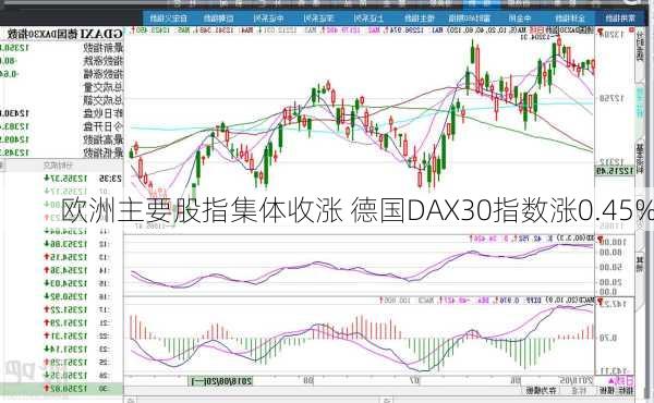 欧洲主要股指集体收涨 德国DAX30指数涨0.45%