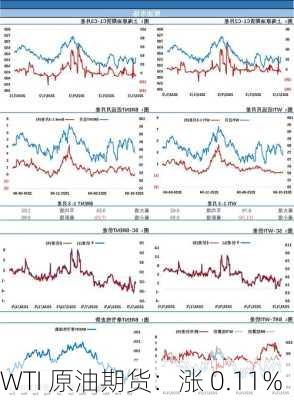 WTI 原油期货：涨 0.11%