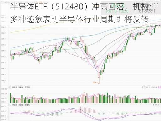 半导体ETF（512480）冲高回落，机构：多种迹象表明半导体行业周期即将反转