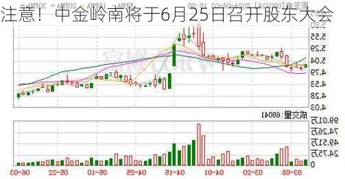 注意！中金岭南将于6月25日召开股东大会