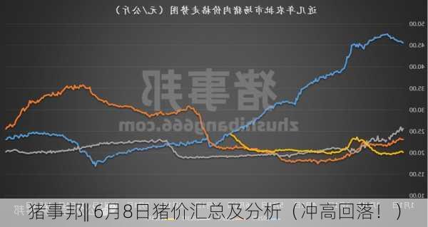 猪事邦|| 6月8日猪价汇总及分析（冲高回落！）