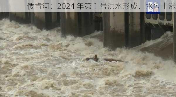 倭肯河：2024 年第 1 号洪水形成，水位上涨