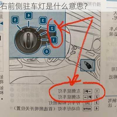右前侧驻车灯是什么意思？