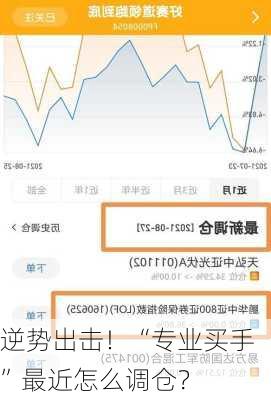 逆势出击！“专业买手”最近怎么调仓？