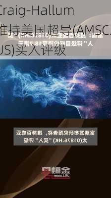 Craig-Hallum维持美国超导(AMSC.US)买入评级