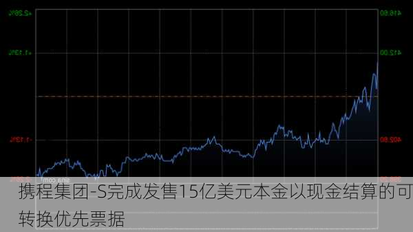 携程集团-S完成发售15亿美元本金以现金结算的可转换优先票据