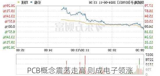 PCB概念震荡走高 则成电子领涨