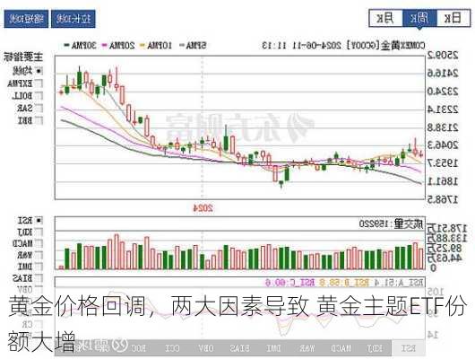 黄金价格回调，两大因素导致 黄金主题ETF份额大增