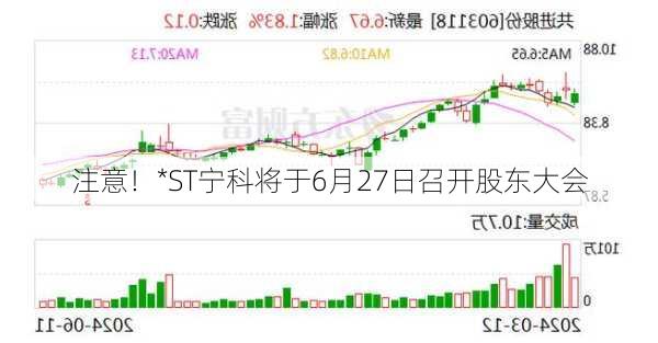 注意！*ST宁科将于6月27日召开股东大会