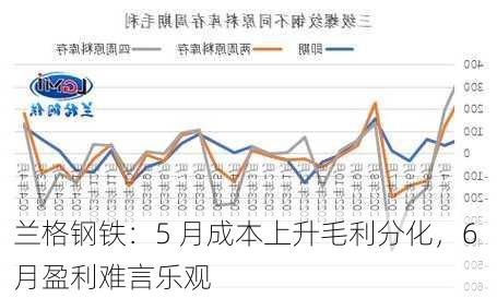 兰格钢铁：5 月成本上升毛利分化，6 月盈利难言乐观