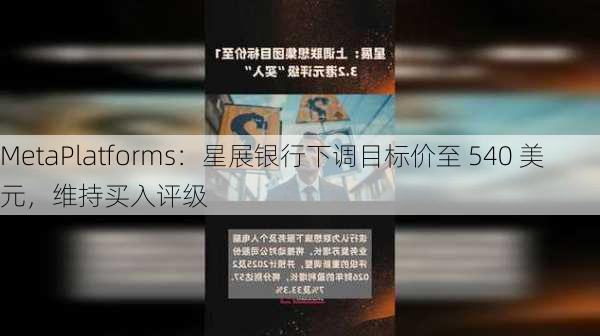 MetaPlatforms：星展银行下调目标价至 540 美元，维持买入评级