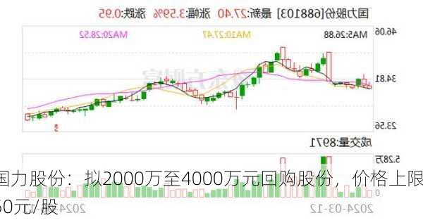 国力股份：拟2000万至4000万元回购股份，价格上限50元/股