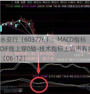 永安行（603776）：MACD指标DIF线上穿0轴-技术指标上后市看多（06-12）