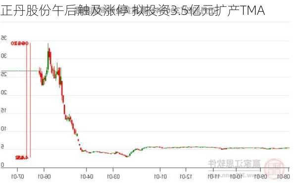 正丹股份午后触及涨停 拟投资3.5亿元扩产TMA