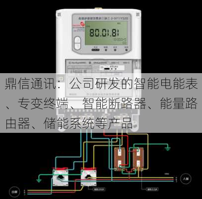 鼎信通讯：公司研发的智能电能表、专变终端、智能断路器、能量路由器、储能系统等产品