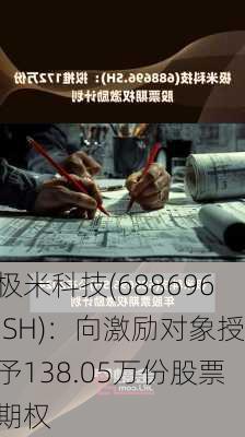 极米科技(688696.SH)：向激励对象授予138.05万份股票期权