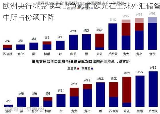 欧洲央行称受俄乌战争影响 欧元在全球外汇储备中所占份额下降